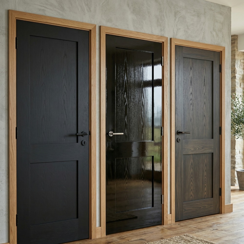 cat pintu kayu warna hitam cat pintu kayu warna hitam