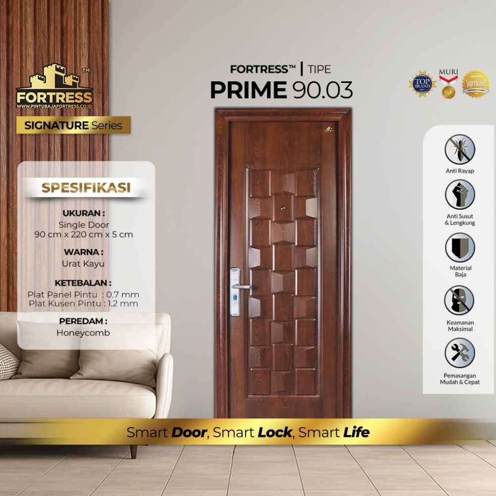 Pintu Baja Fortress Type Prime 90.03 Pintu Baja Fortress Type Prime 90.03