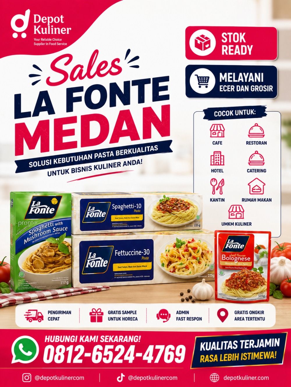 Sales La Fonte Medan Sales La Fonte Medan