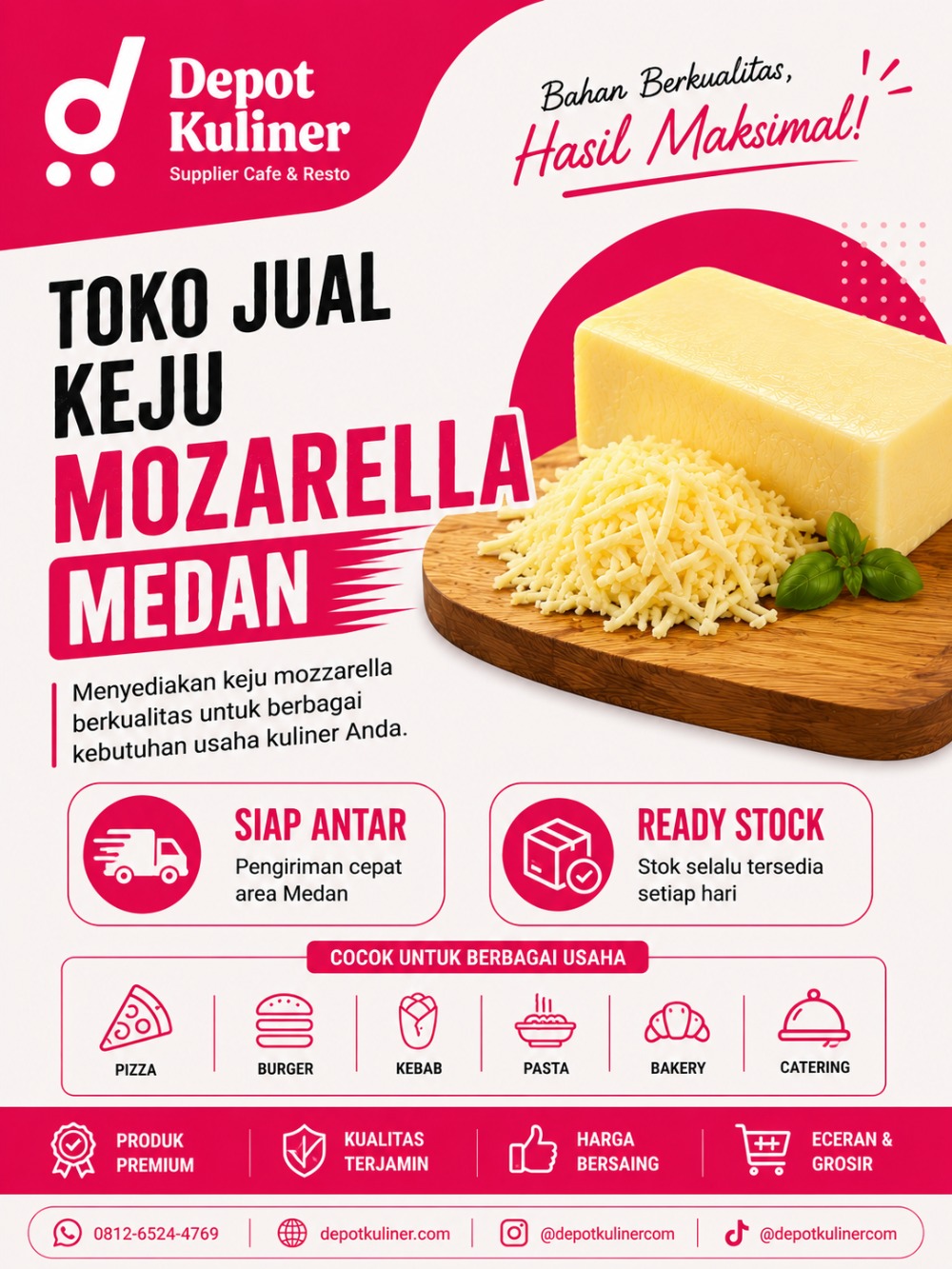 Toko Jual Keju Mozarella Medan Toko Jual Keju Mozarella Medan