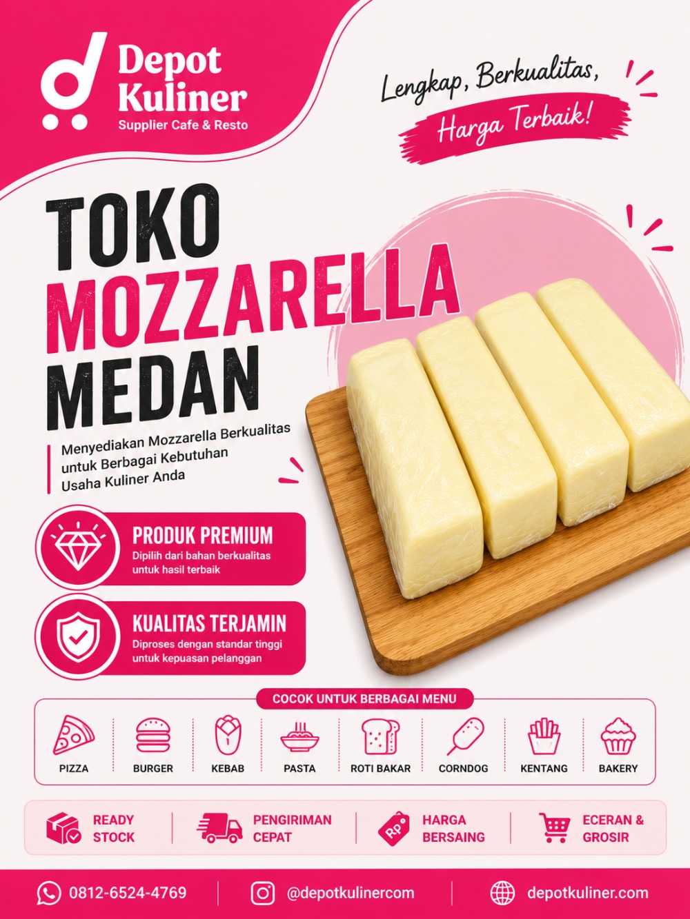 Toko Mozzarella Medan Toko Mozzarella Medan
