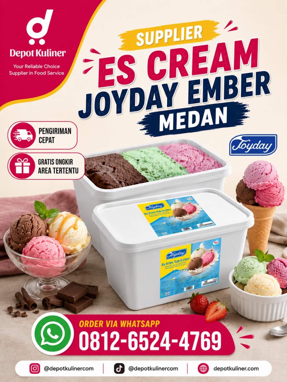 Supplier Es Cream Joyday Ember Medan Supplier Es Cream Joyday Ember Medan