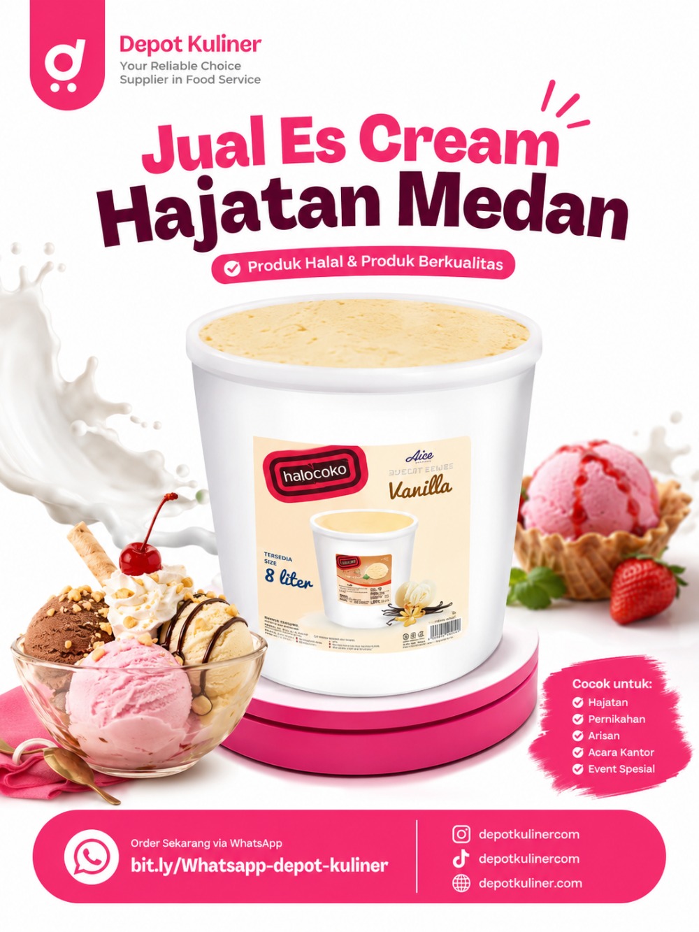 Jual Es Cream Hajatan Medan Jual Es Cream Hajatan Medan