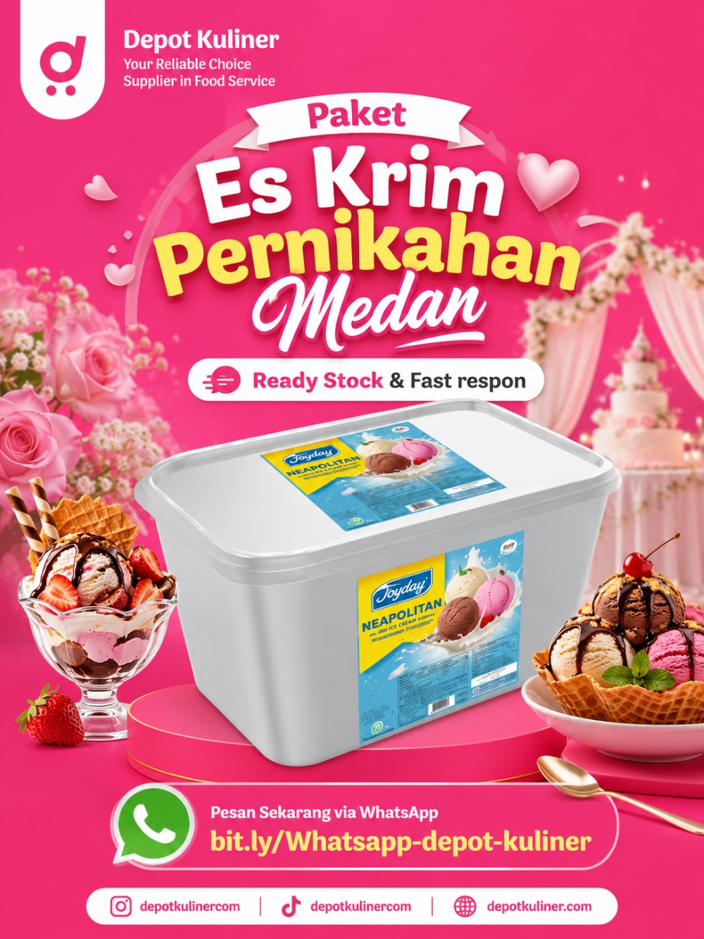 Paket Es Krim Pernikahan Medan Paket Es Krim Pernikahan Medan