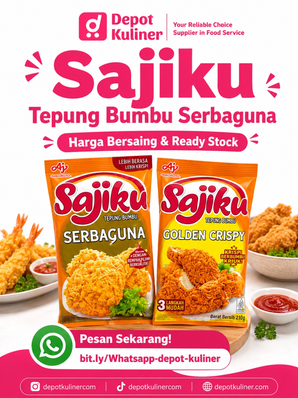 Sajiku Tepung Bumbu Serbaguna Sajiku Tepung Bumbu Serbaguna
