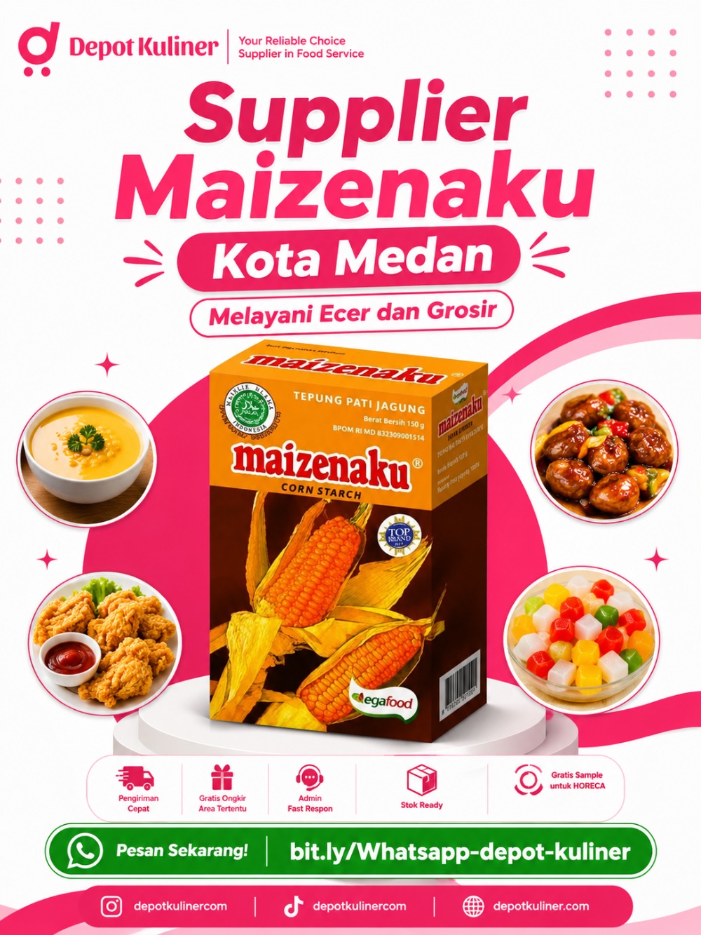 Supplier Maizenaku Kota Medan Supplier Maizenaku Kota Medan