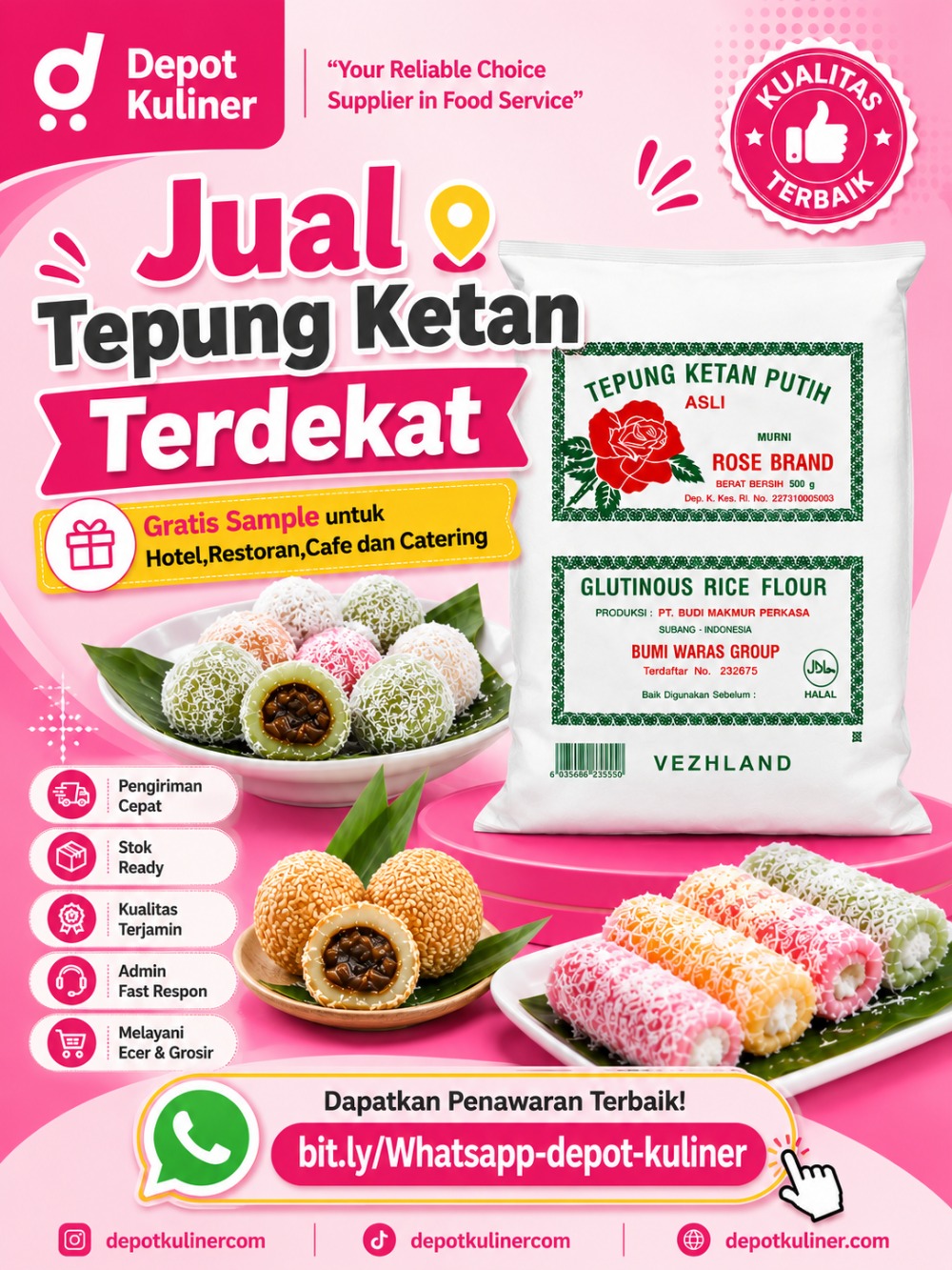 Jual Tepung Ketan Terdekat Jual Tepung Ketan Terdekat