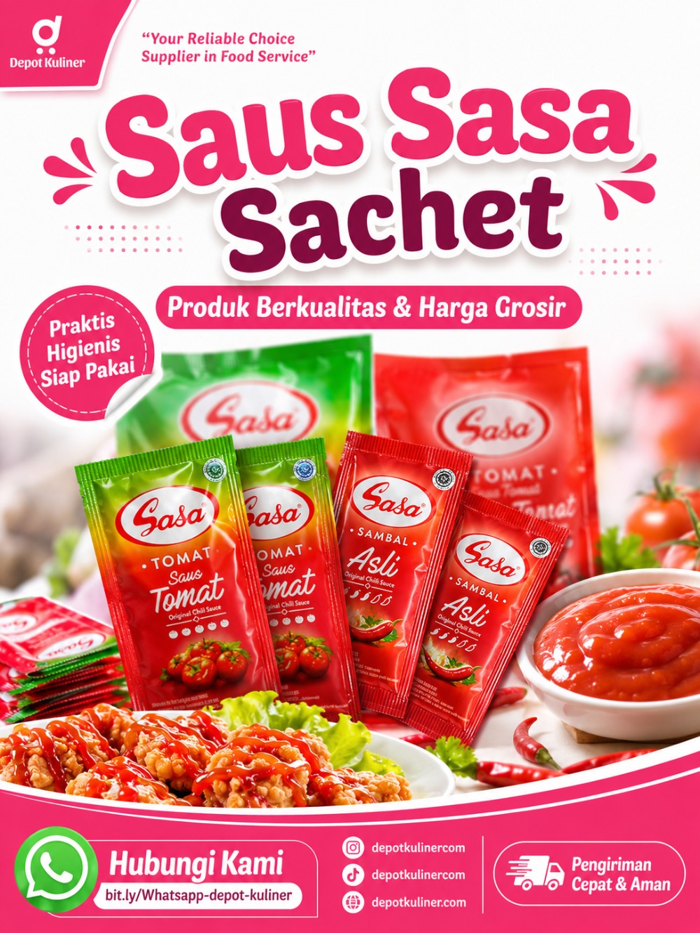Saus Sasa Sachet Saus Sasa Sachet