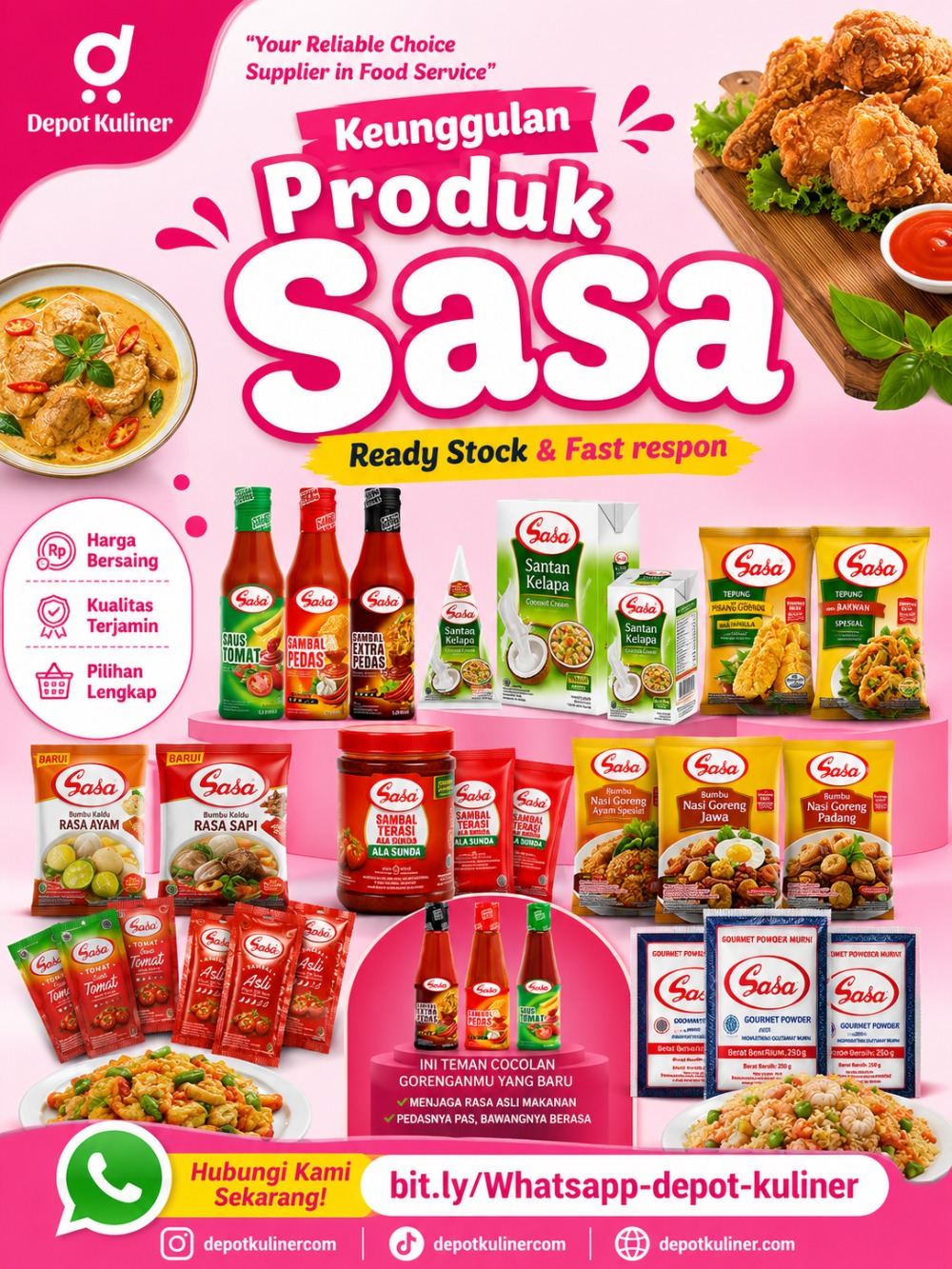 Keunggulan Produk Sasa Keunggulan Produk Sasa
