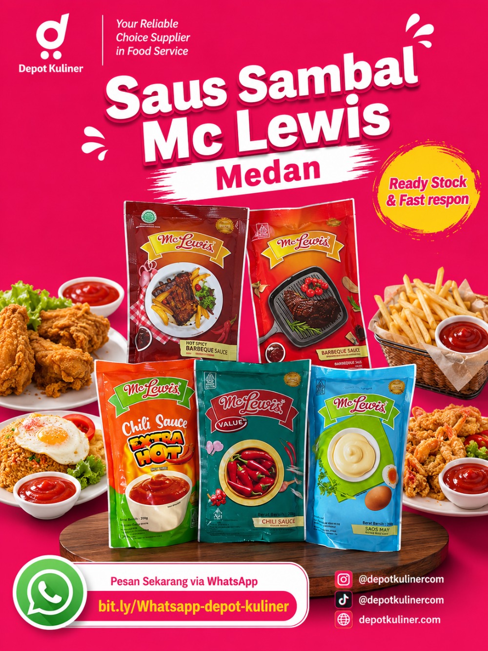 Saus Sambal Mc Lewis Medan Saus Sambal Mc Lewis Medan