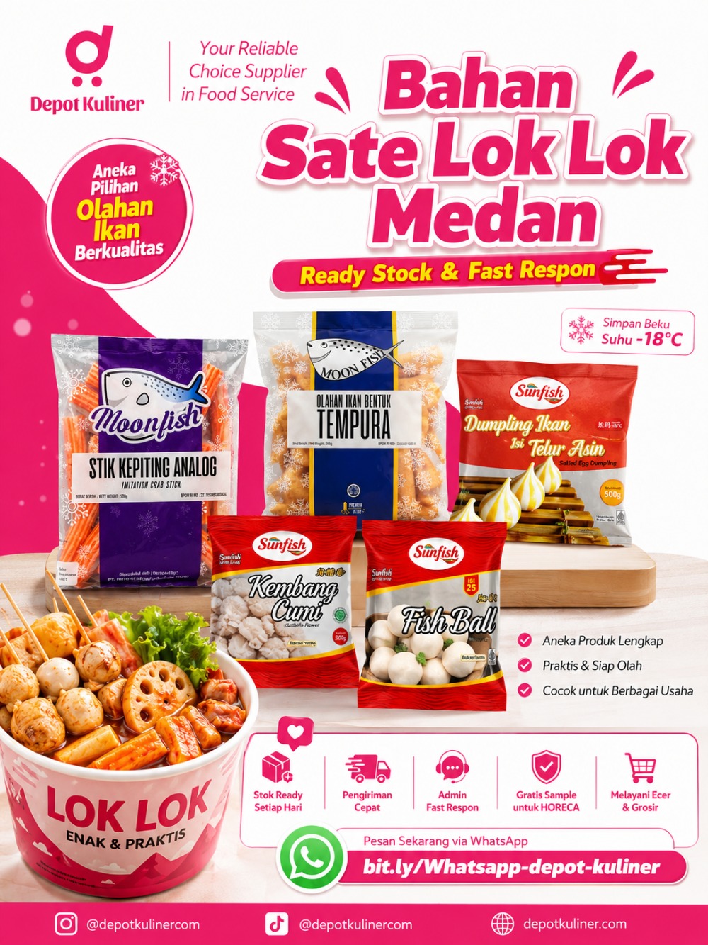 Bahan Sate Lok Lok Medan Bahan Sate Lok Lok Medan