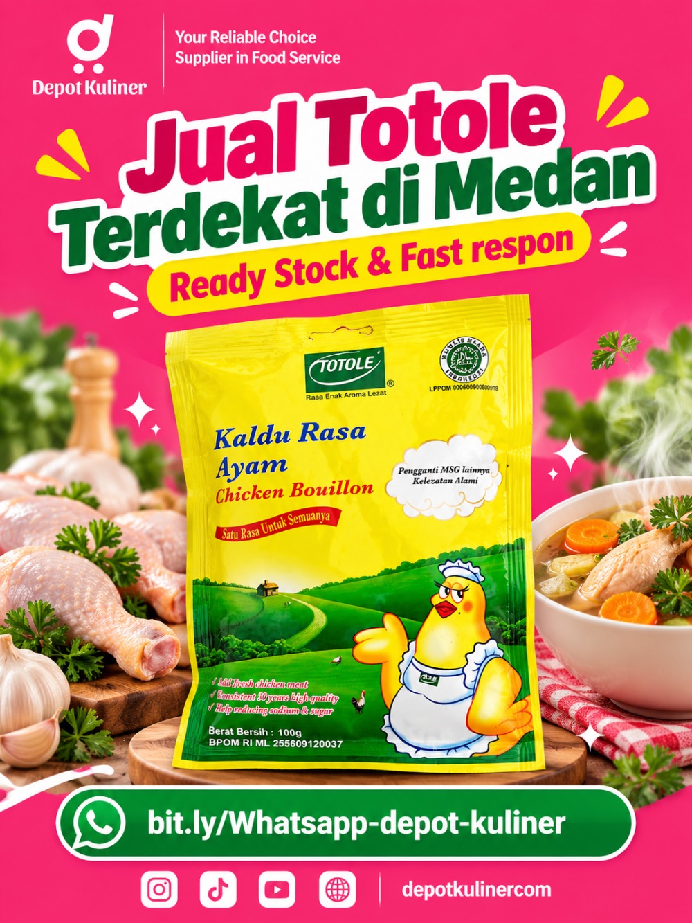 Jual Totole Terdekat di Medan Jual Totole Terdekat di Medan