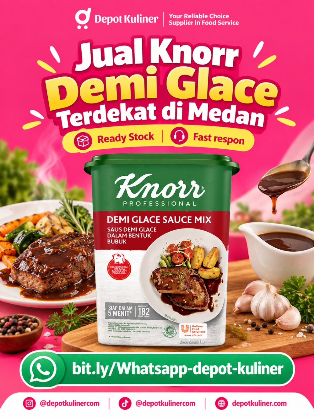 Jual Knorr Demi Glace Terdekat di Medan Jual Knorr Demi Glace Terdekat di Medan
