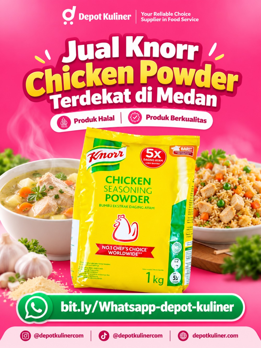 Jual Knorr Chicken Powder Terdekat di Medan Jual Knorr Chicken Powder Terdekat di Medan