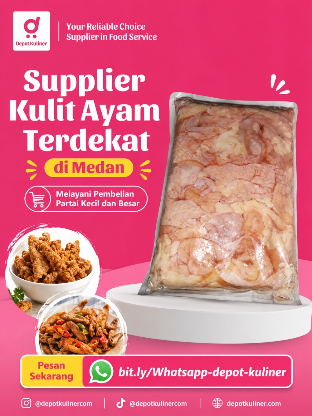 Supplier Kulit Ayam Terdekat di Medan Supplier Kulit Ayam Terdekat di Medan
