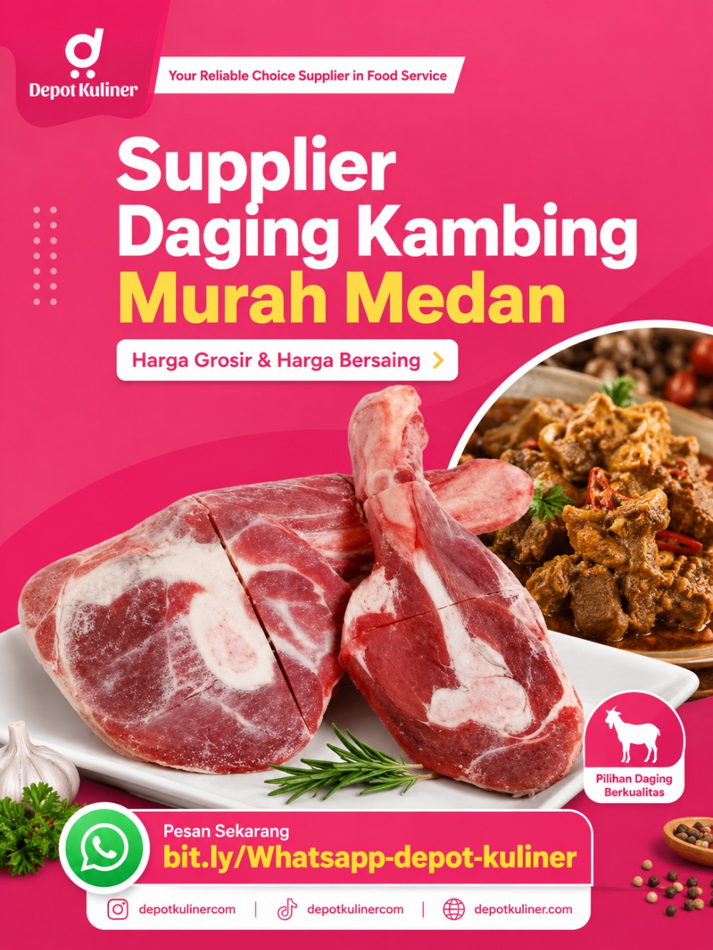 Supplier Daging Kambing Murah Medan Supplier Daging Kambing Murah Medan