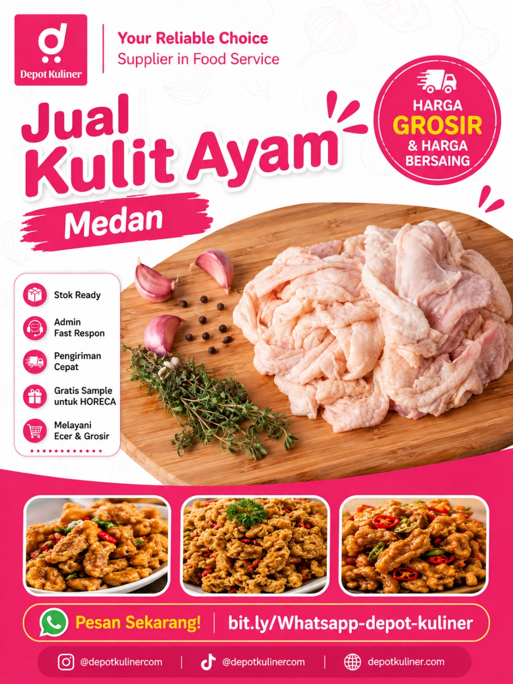 Jual Kulit Ayam Medan Jual Kulit Ayam Medan