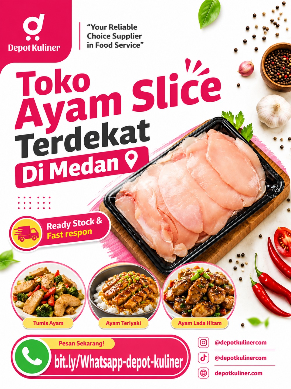 Toko Ayam Slice Terdekat Di Medan Toko Ayam Slice Terdekat Di Medan
