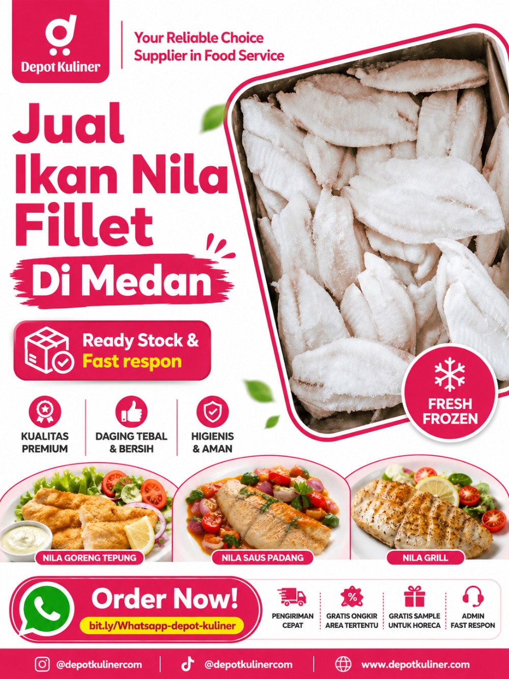 Jual Ikan Nila Fillet Di Medan Jual Ikan Nila Fillet Di Medan