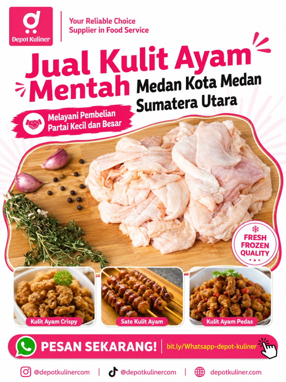 Jual Kulit Ayam Mentah Medan Kota Medan Sumatera Utara Jual Kulit Ayam Mentah Medan Kota Medan Sumatera Utara