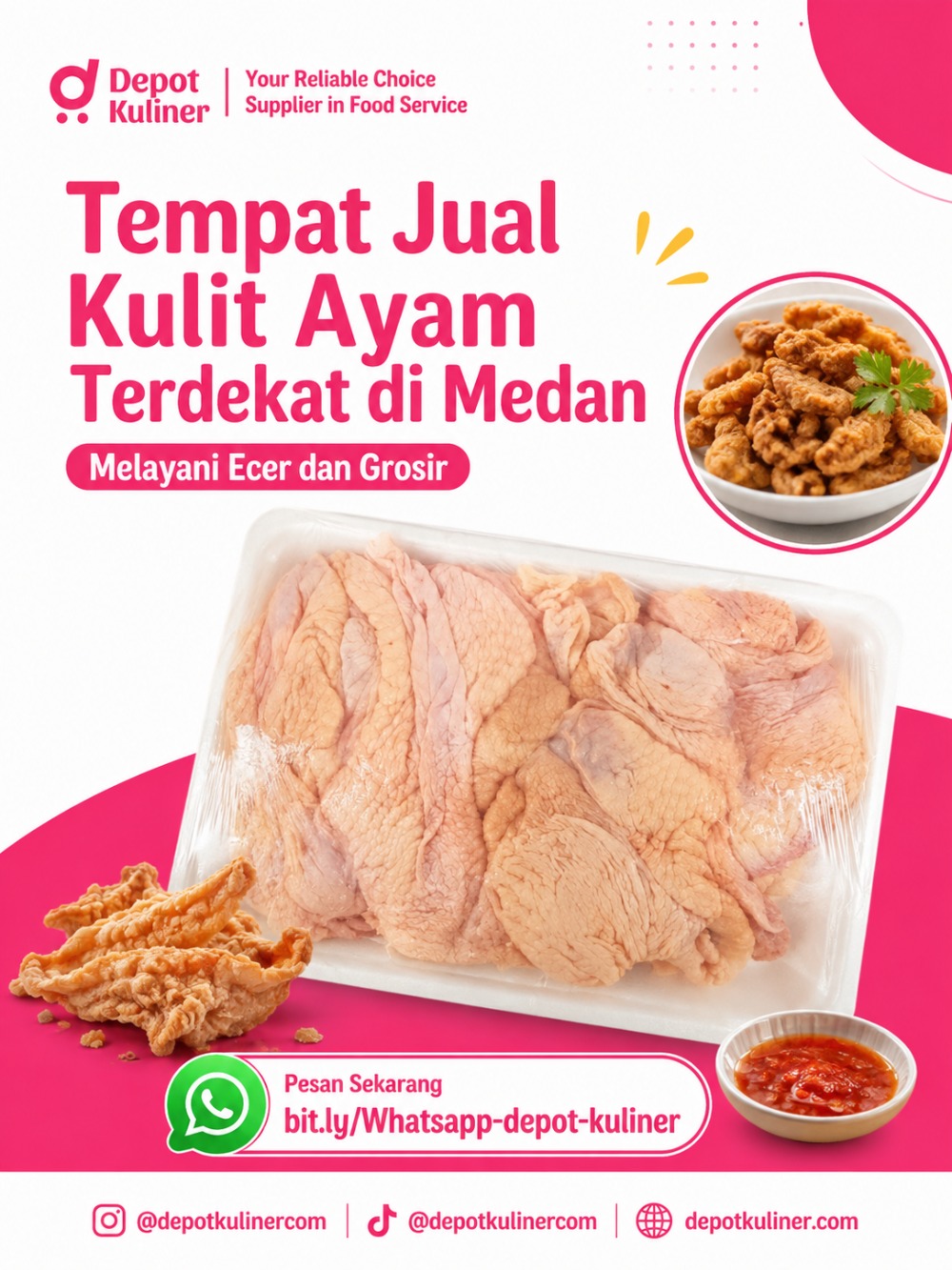 Tempat Jual Kulit Ayam Terdekat di Medan Tempat Jual Kulit Ayam Terdekat di Medan