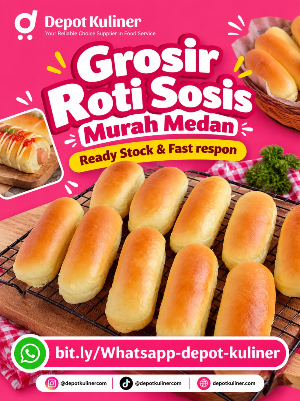 Grosir Roti Sosis Murah Medan Grosir Roti Sosis Murah Medan