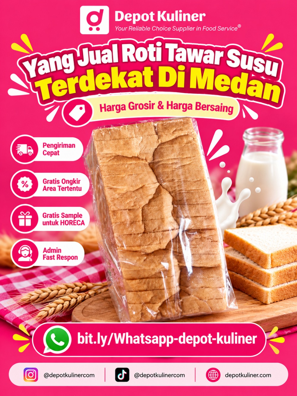 Yang Jual Roti Tawar Susu Terdekat Di Medan Yang Jual Roti Tawar Susu Terdekat Di Medan