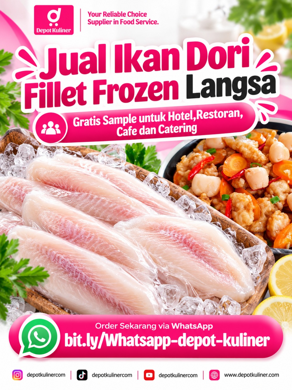 Jual Ikan Dori Fillet Frozen Langsa Jual Ikan Dori Fillet Frozen Langsa