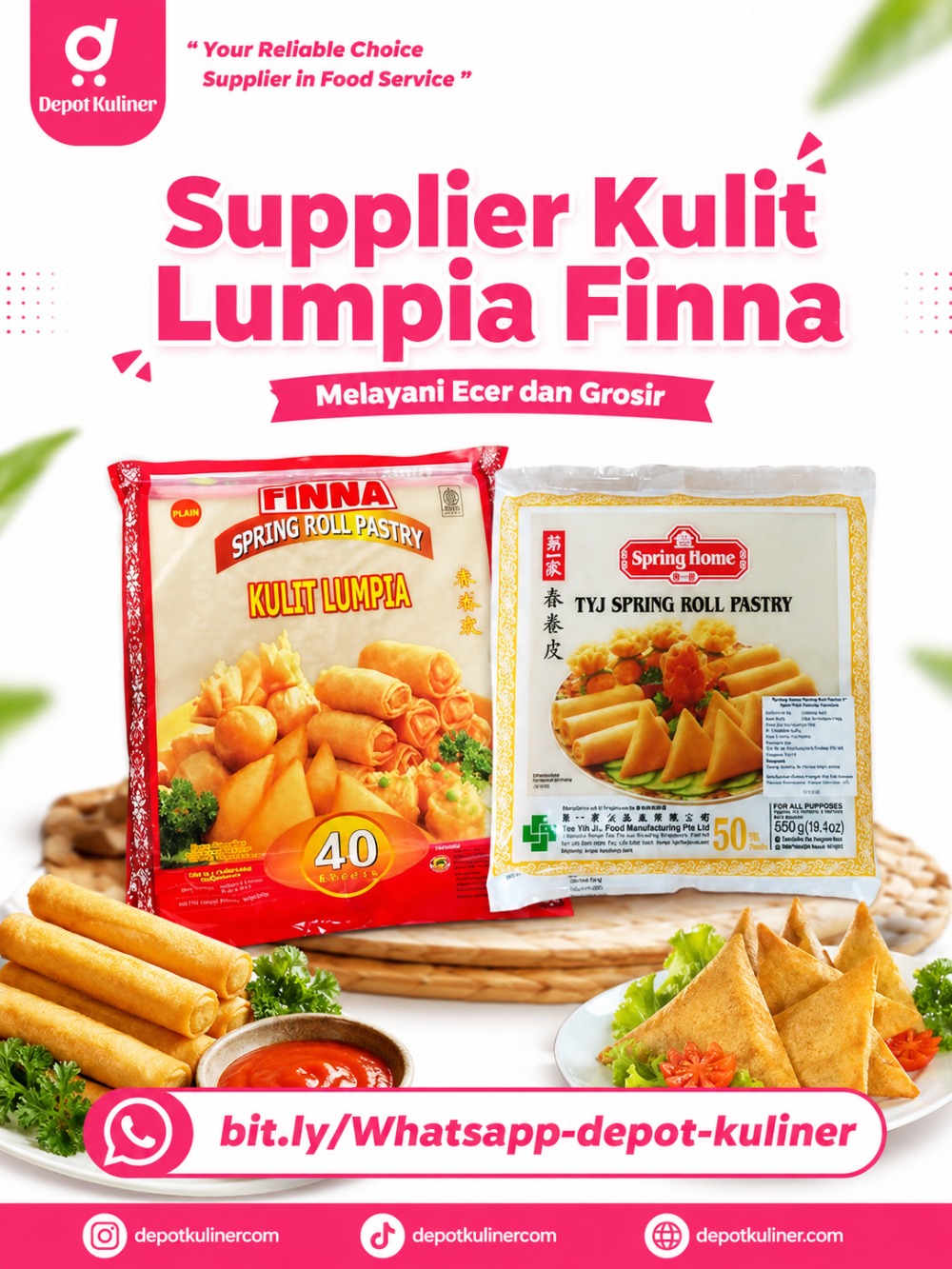 Supplier Kulit Lumpia Finna Supplier Kulit Lumpia Finna