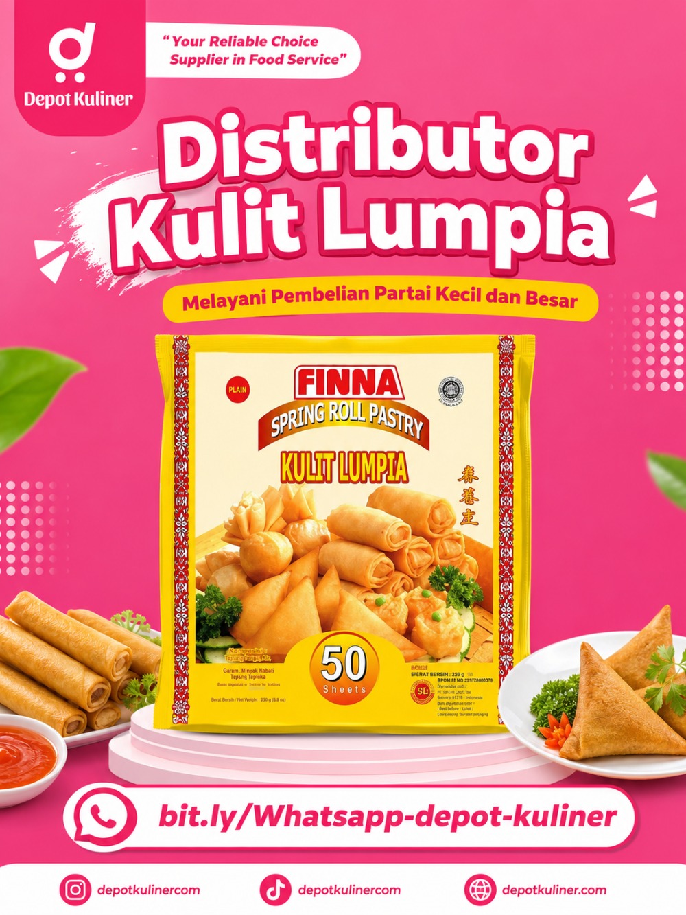 Distributor Kulit Lumpia Distributor Kulit Lumpia