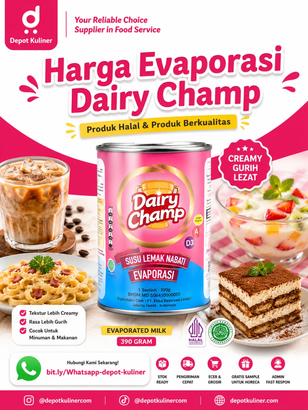 Harga Evaporasi Dairy Champ Harga Evaporasi Dairy Champ