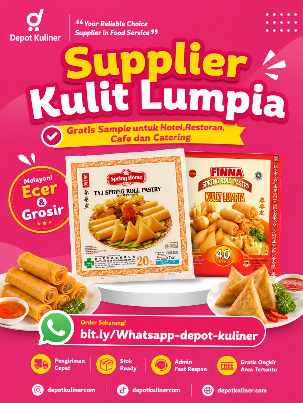 Supplier Kulit Lumpia Supplier Kulit Lumpia