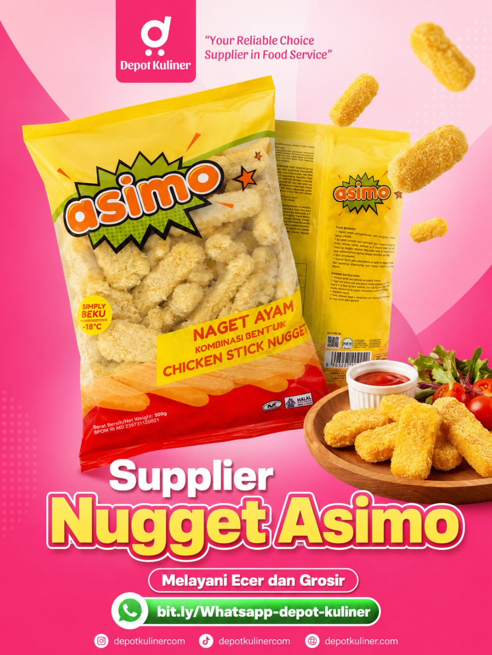 Supplier Nugget Asimo Supplier Nugget Asimo