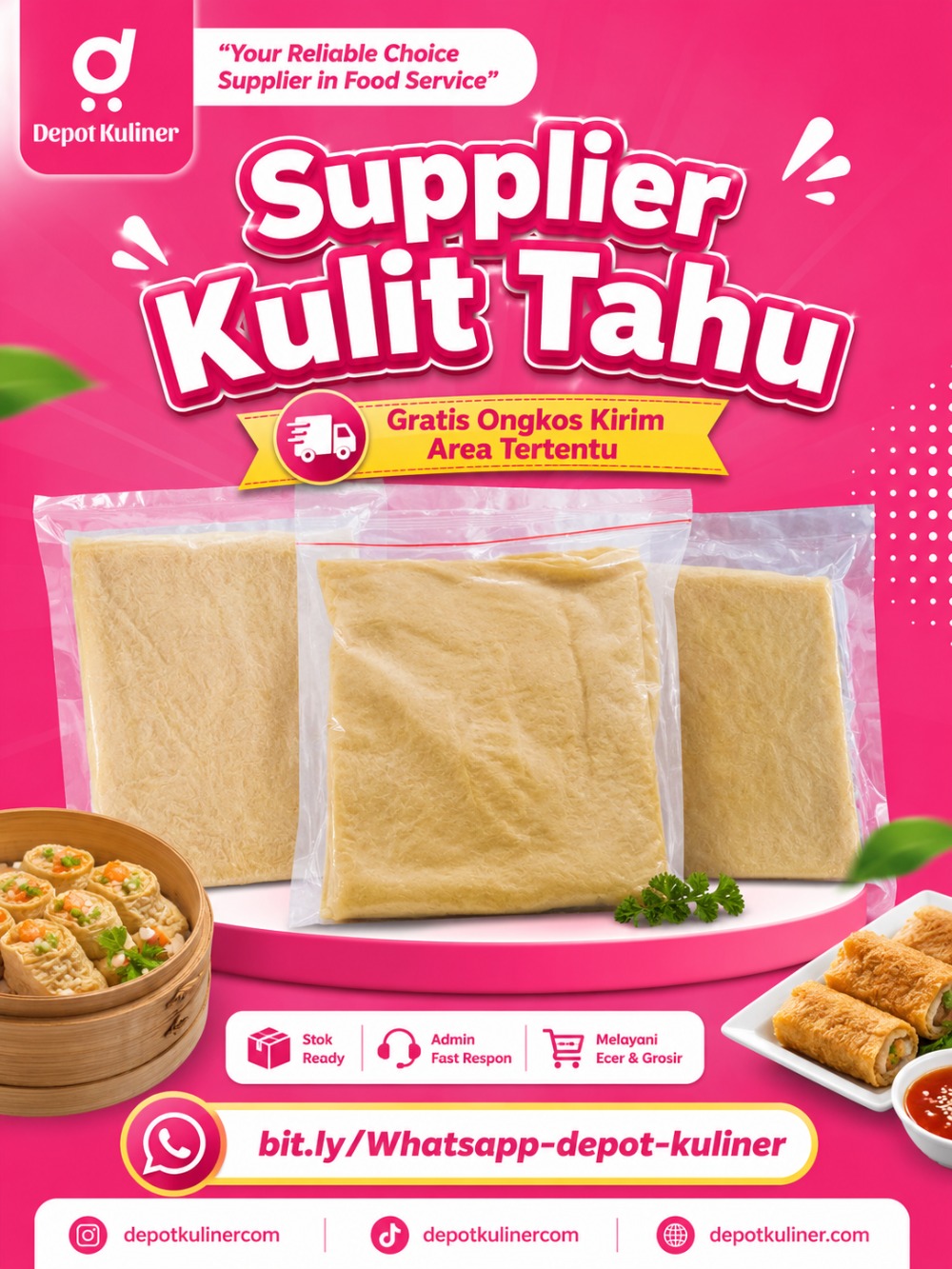 Supplier Kulit Tahu Supplier Kulit Tahu