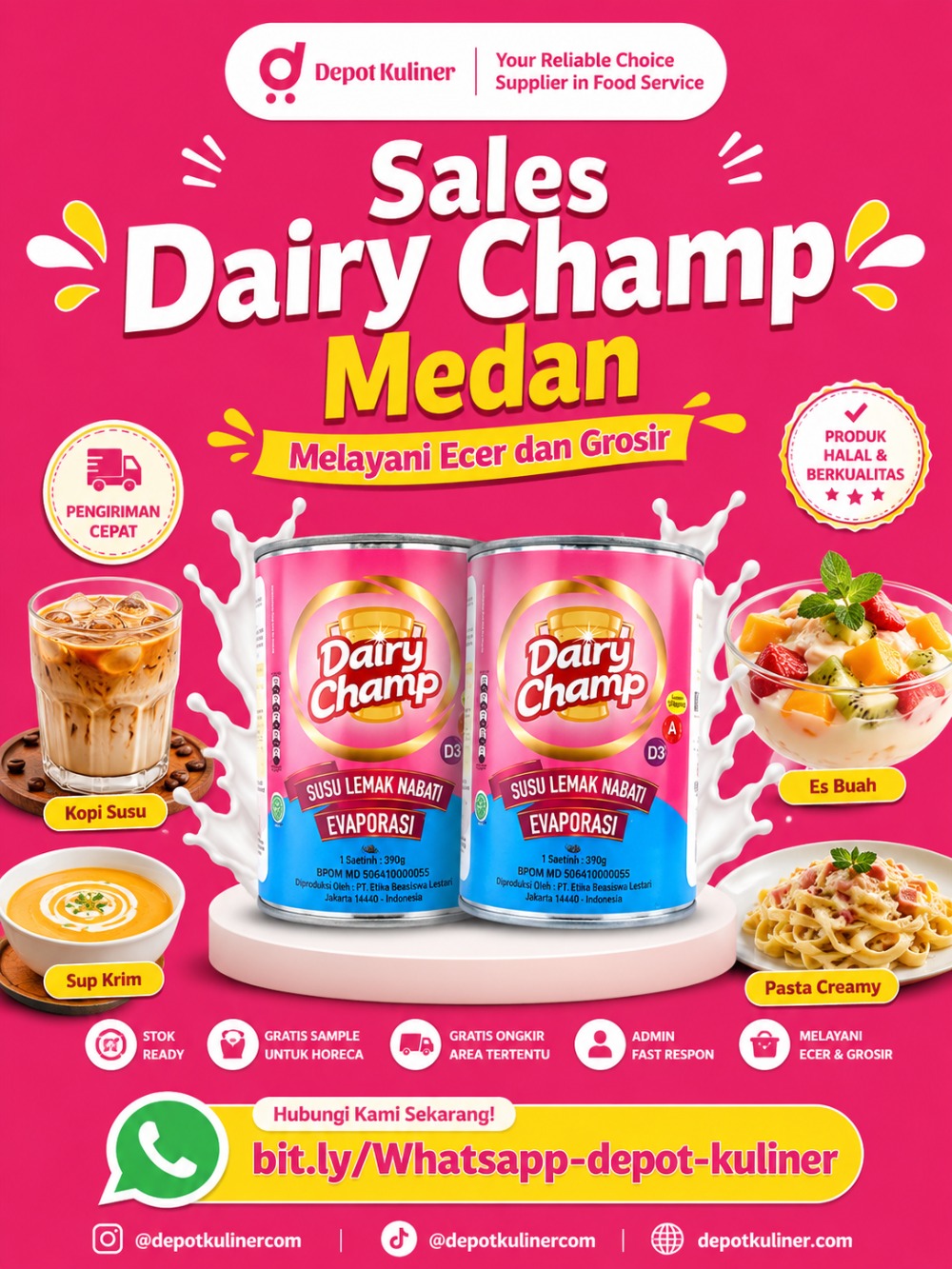 Sales Dairy Champ Medan Sales Dairy Champ Medan