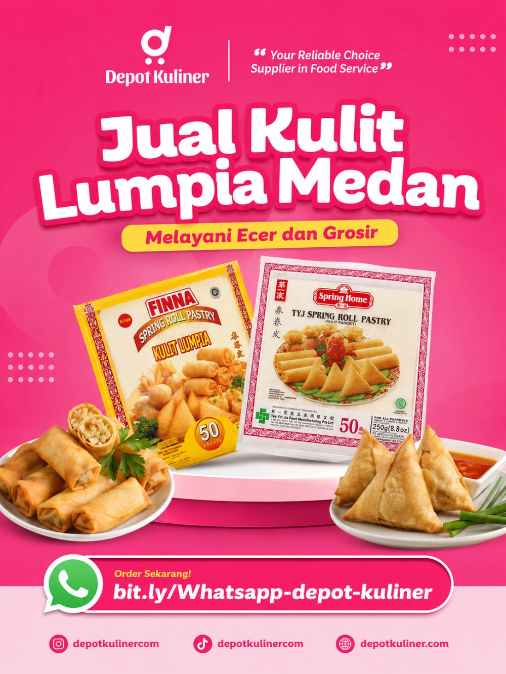 Jual Kulit Lumpia Medan Jual Kulit Lumpia Medan