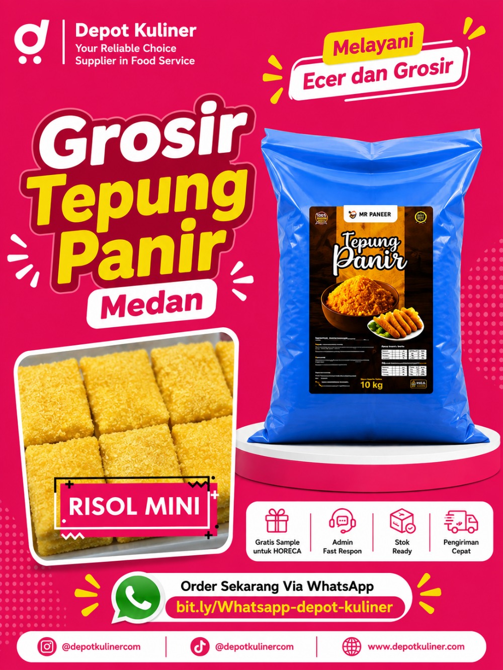 Grosir Tepung Panir Medan Grosir Tepung Panir Medan