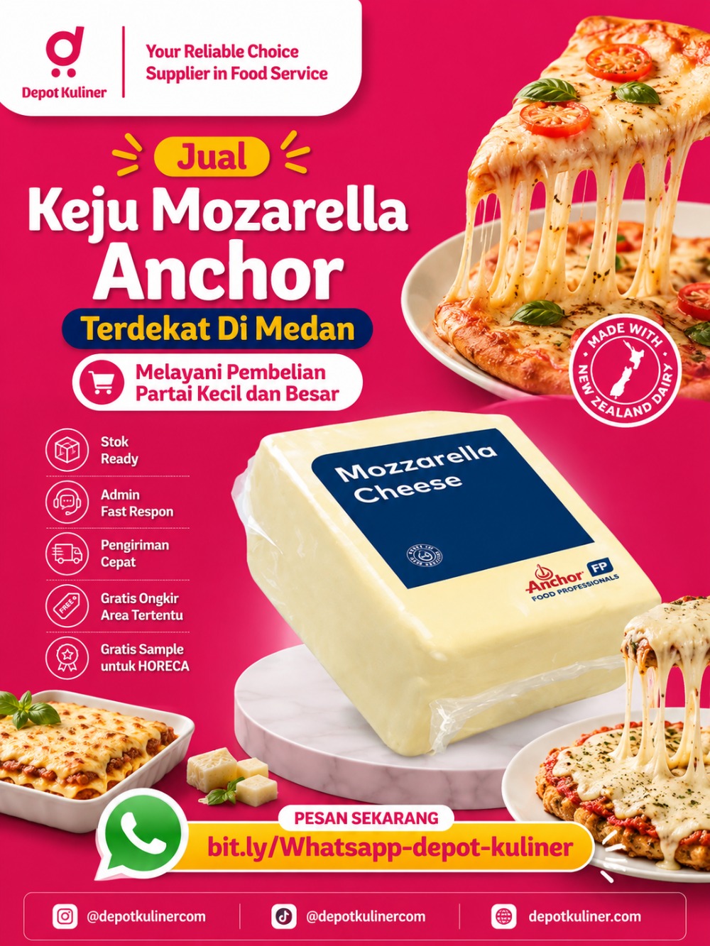 Jual Keju Mozarella Anchor Terdekat Di Medan Jual Keju Mozarella Anchor Terdekat Di Medan