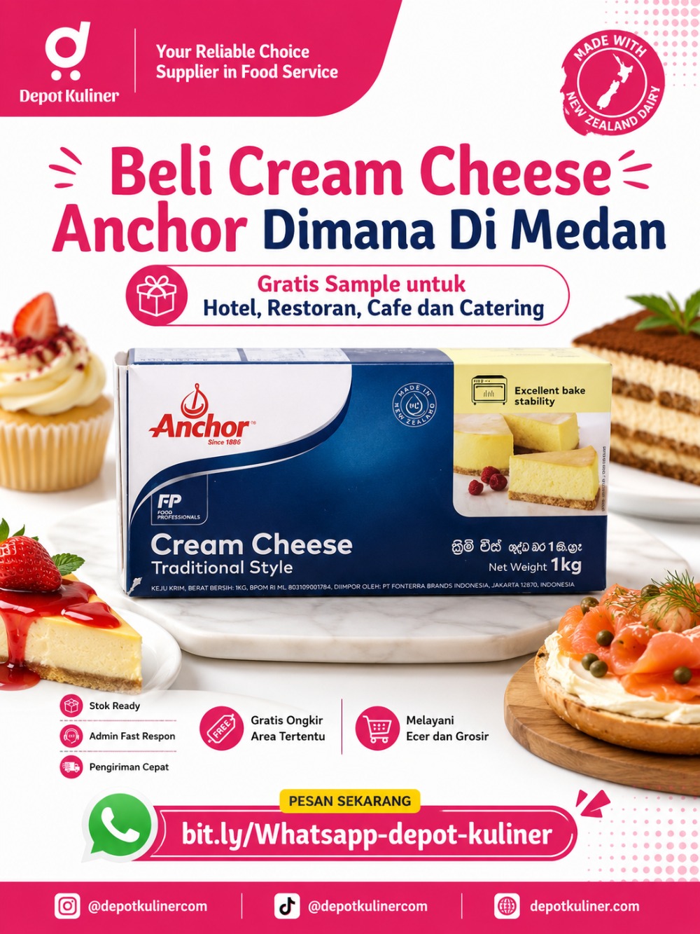 Beli Cream Cheese Anchor Dimana Di Medan Beli Cream Cheese Anchor Dimana Di Medan
