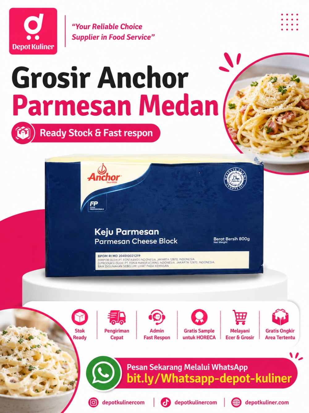 Grosir Anchor Parmesan Medan Grosir Anchor Parmesan Medan