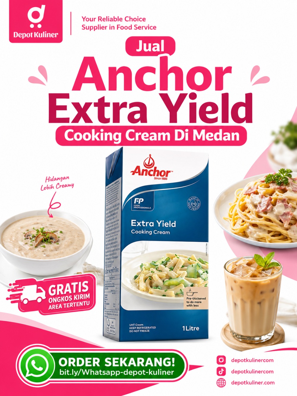Jual Anchor Extra Yield Cooking Cream Di Medan Jual Anchor Extra Yield Cooking Cream Di Medan