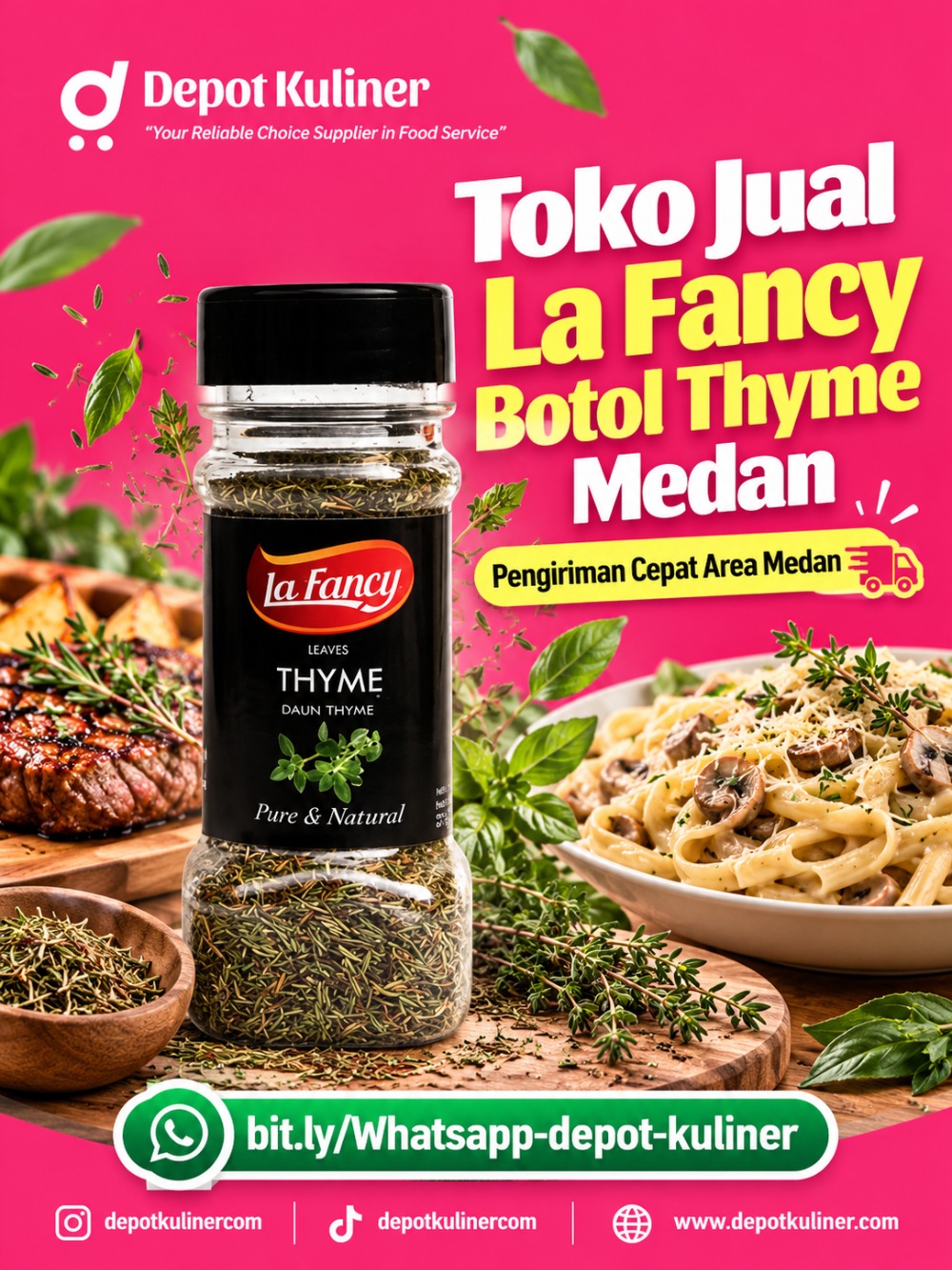 Toko Jual La Fancy Botol Thyme Medan Toko Jual La Fancy Botol Thyme Medan