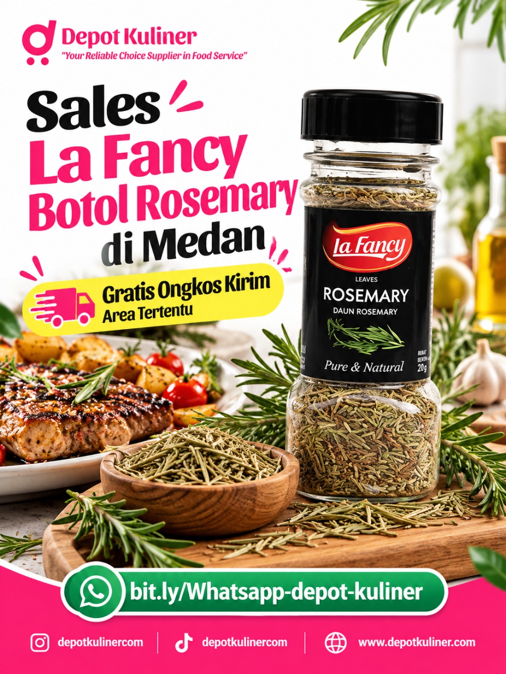 Sales La Fancy Botol Rosemary di Medan Sales La Fancy Botol Rosemary di Medan