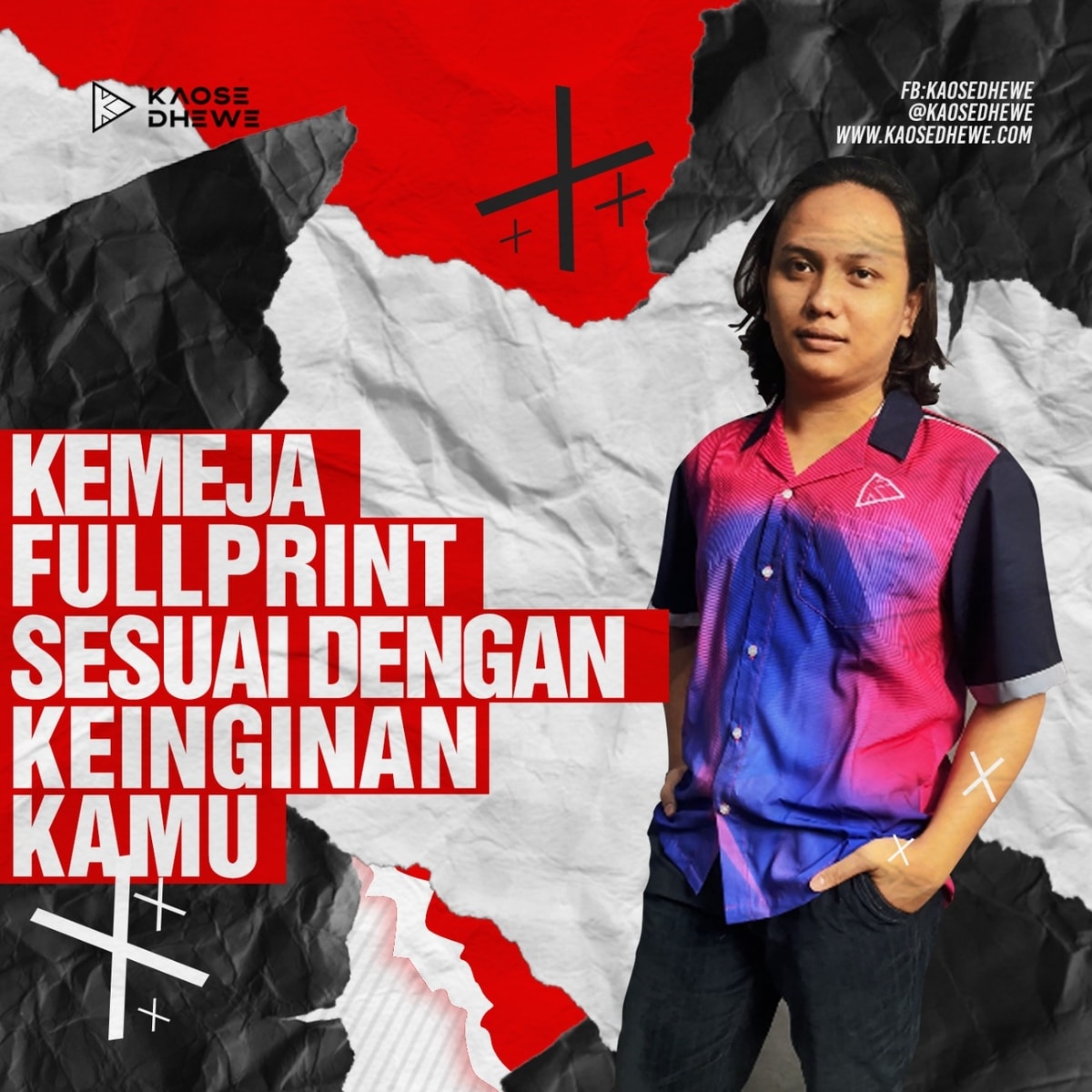 KEMEJA FULLPRINT SESUAI KEINGINAN KAMU KAOSEDHEWE KEMEJA FULLPRINT SESUAI KEINGINAN KAMU KAOSEDHEWE