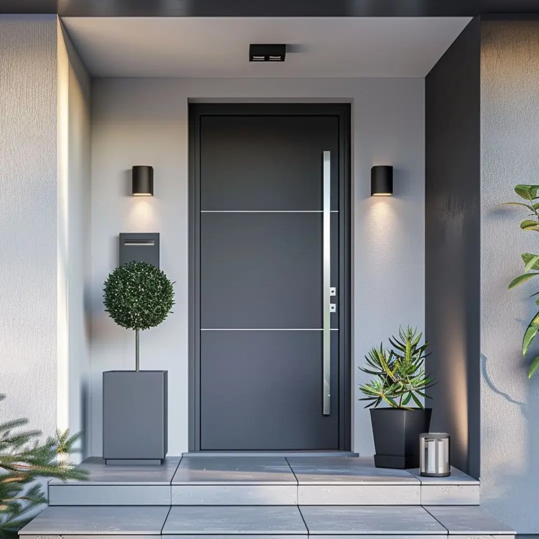 Fasad Rumah dengan Sentuhan Elegan Modern Fasad Rumah dengan Sentuhan Elegan Modern