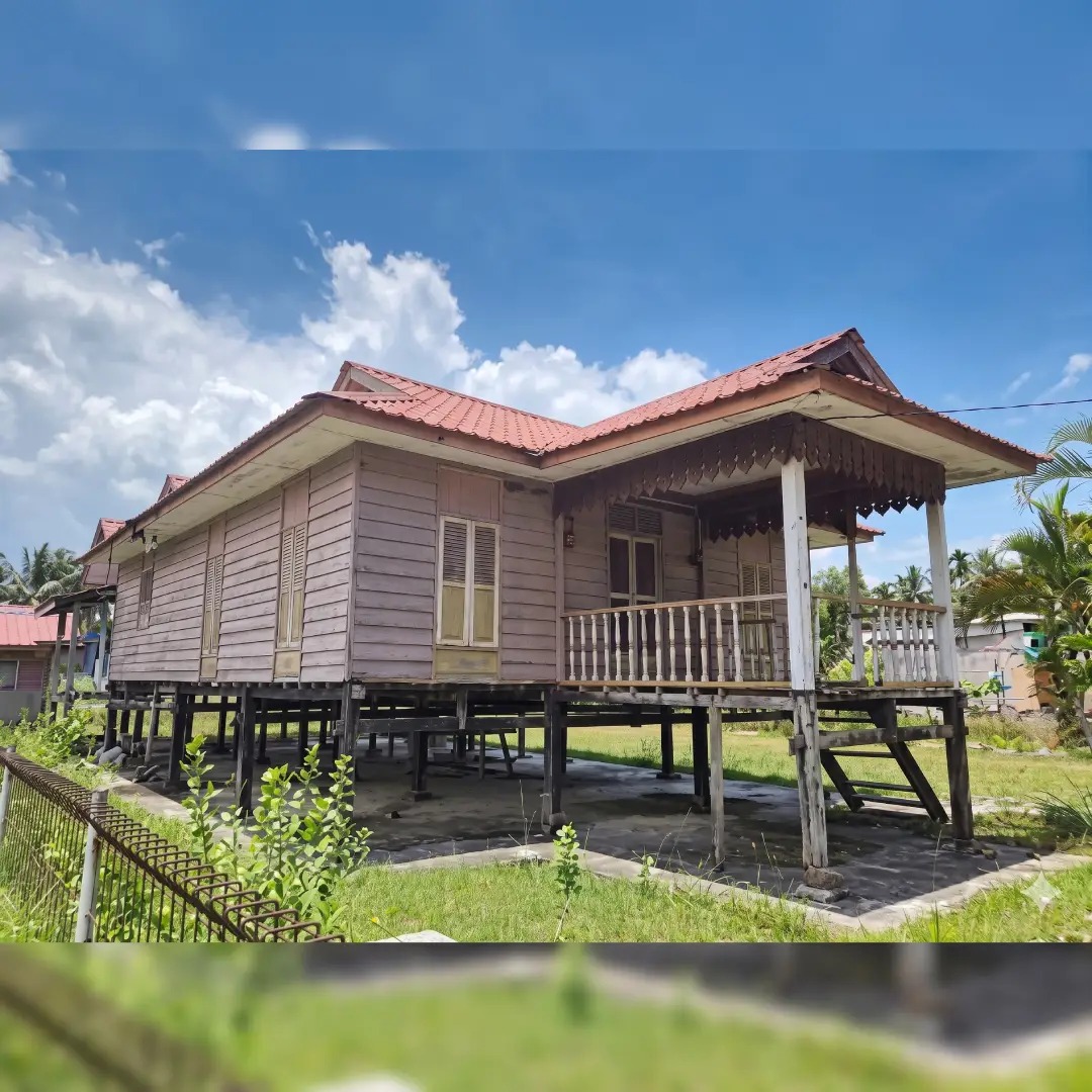 Rumah Adat Riau Melayu Atap Limas Potong Rumah Adat Riau Melayu Atap Limas Potong