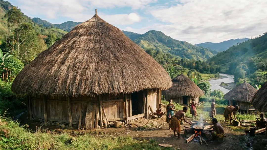 Rumah Honai: Rumah Adat Papua yang Punya Desain Unik Seperti Jamur Rumah Honai: Rumah Adat Papua yang Punya Desain Unik Seperti Jamur