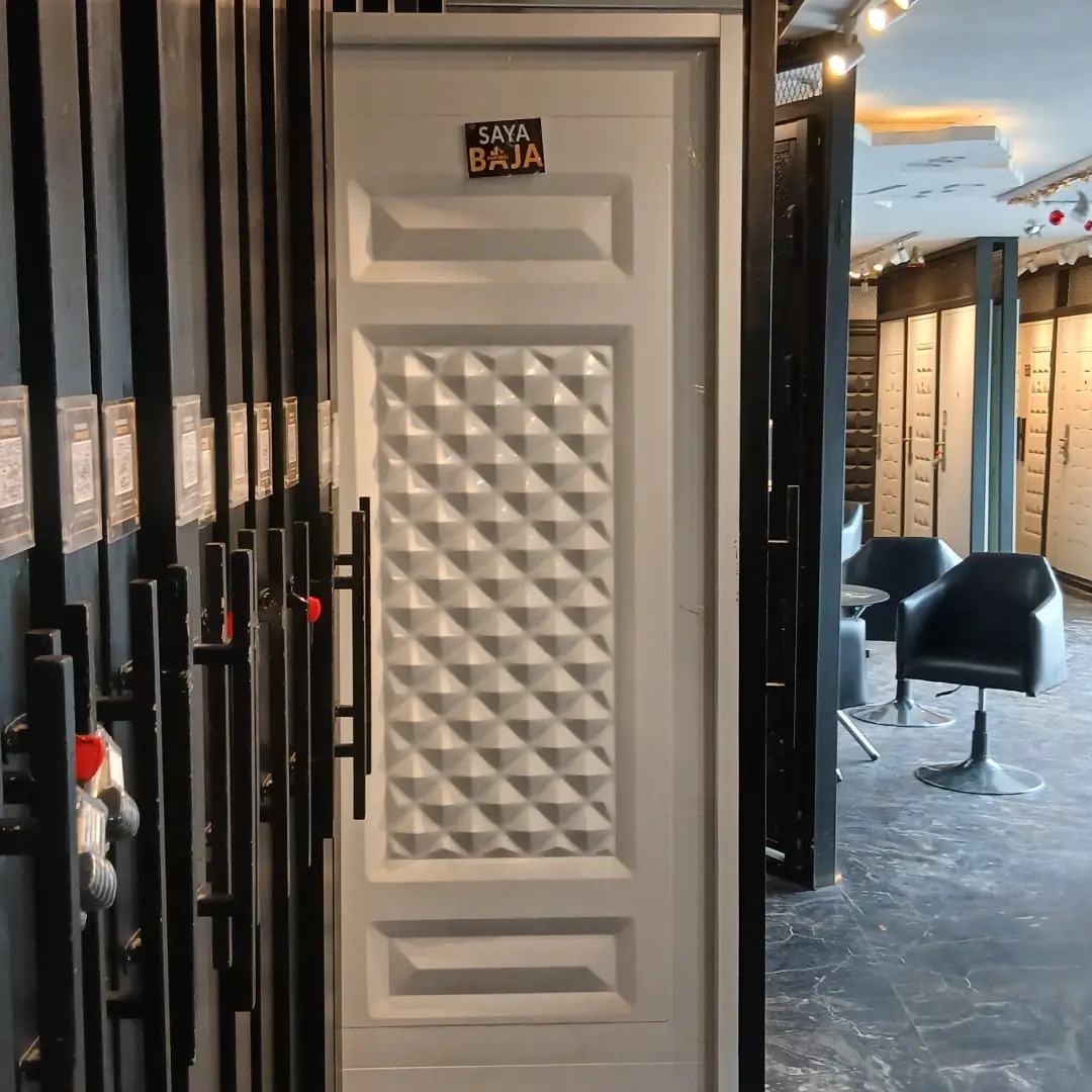pintu baja fortress warna putih pintu baja fortress warna putih