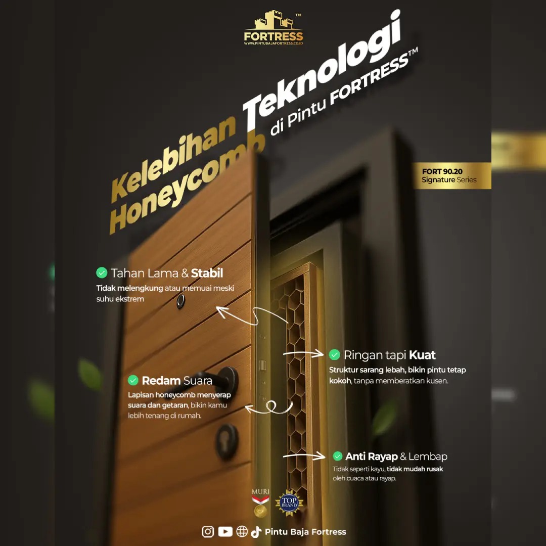pintu fortress berteknologi honeycomb pintu fortress berteknologi honeycomb