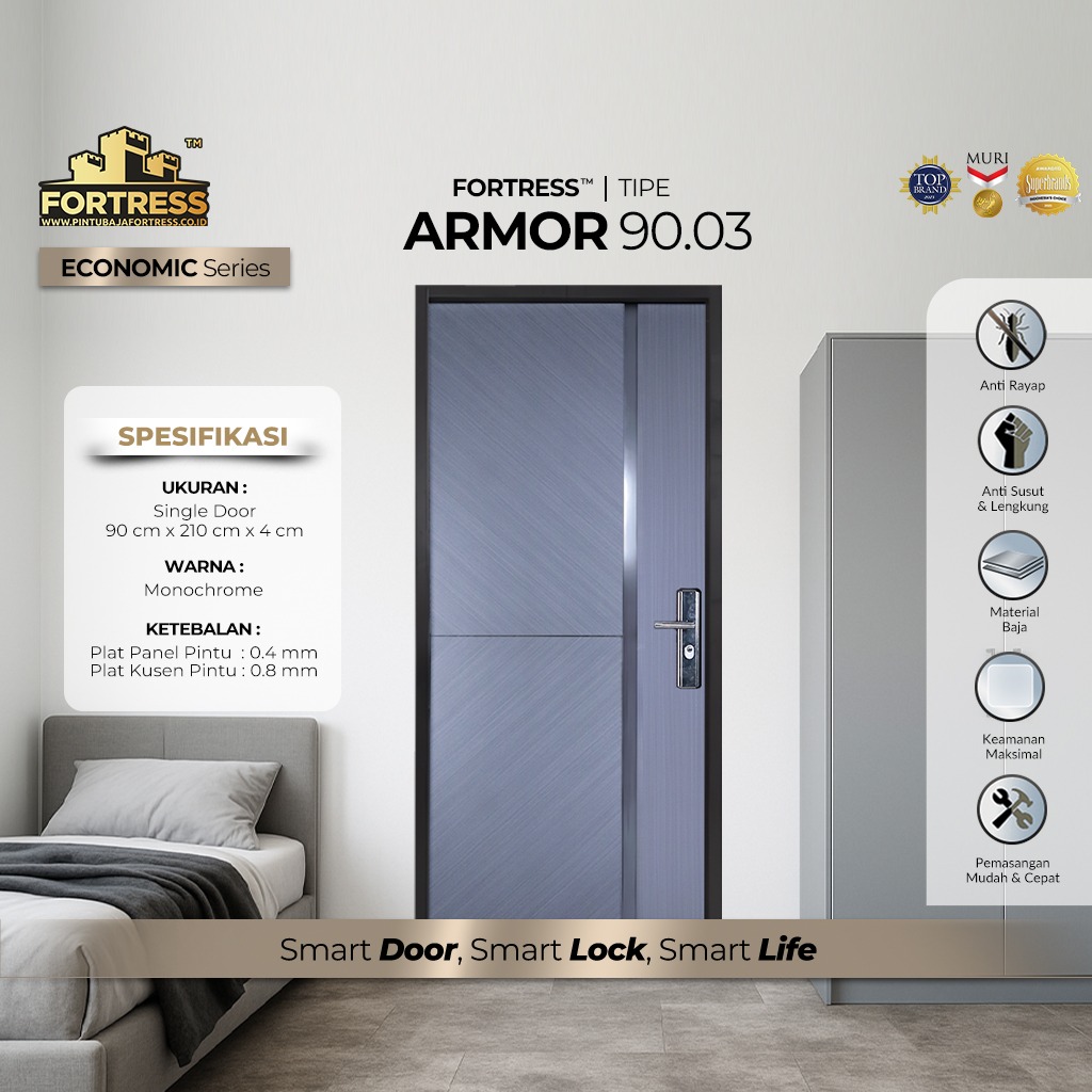 Pintu Baja Fortress Tipe Armor 90.03 Pintu Baja Fortress Tipe Armor 90.03